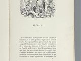an open book with a picture of a man and a woman on it