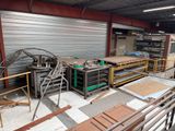 a room filled with lots of different types of wood