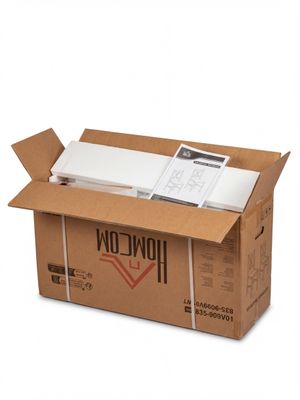 an image of a cardboard box with a printer on top of it