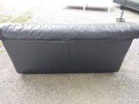 ROCHE BOBOIS, canapé deux places en cuir noir. (photo 4)