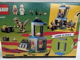 a box of legos with a picture of a building on it