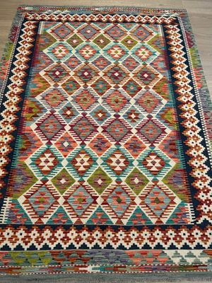Kilim Afghan 202 x 148