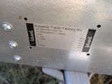 a close up of a metal box with a label on it