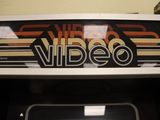 a video game machine with a video game on it
