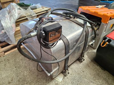 an image of a proprigerator sitting on top of a pallet