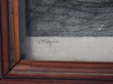 a picture of a painting of a man in a suit