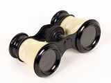 a pair of binoculars that are sitting on top of each other