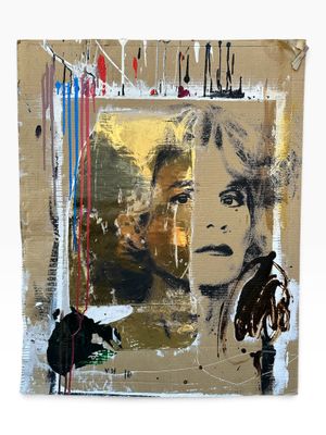 an image of a painting of a woman in a mirror