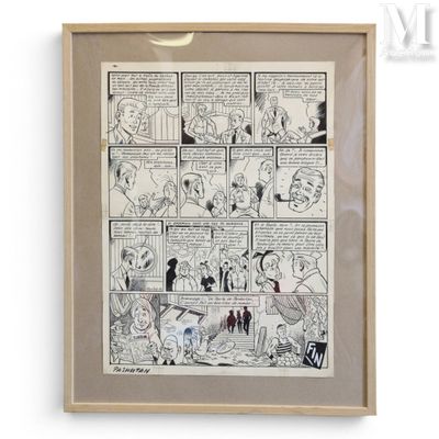 une image représentant une planche de bande dessinée dans un cadre
