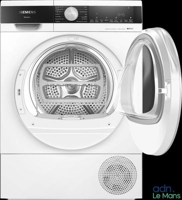 an image of a washing machine with the door open