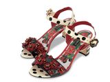 un gros plan sur une paire de chaussures pour femme sur fond blanc