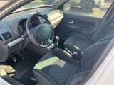 a picture of a car with a steering wheel and a dashboard