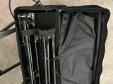 a piece of luggage that is sitting on the floor