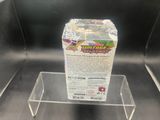 a box of ice cream sitting on a clear shelf