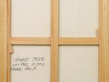 an image of a picture of a picture of a window with writing on it