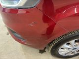 a close up of a car that has been damaged