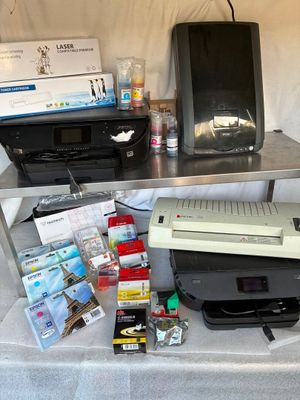 Lot imprimantes Cartouche d encre Laser Toner detail voir le…