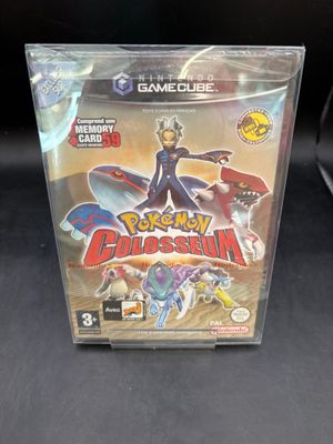 La GameCube est dotée d'un boîtier en plastique transparent sur lequel figure l'image d'un personnage de dessin animé.