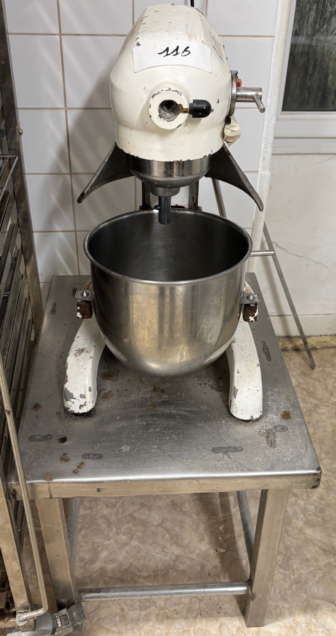 Mélangeur THUNDERBIRD N°2103504 Cuve inox 10 litres - Équipement de cuisine