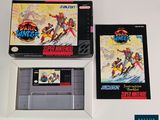 an image of a nintendo game with a box and two game cartridges