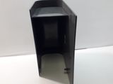 an image of a small black box on a white surface