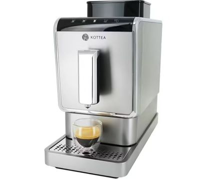 a close up of a coffee machine on a white background