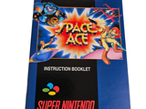 an instruction booklet for a video game called race ace