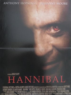 a movie poster for the film hannibal