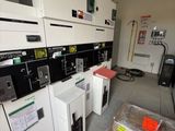 a room that has a bunch of appliances in it