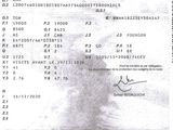 une image d'un document sur lequel figure la photo d'un homme