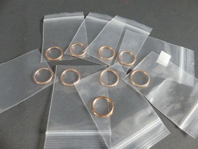 a lot of rings that are on a table