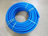 a blue hose on a table