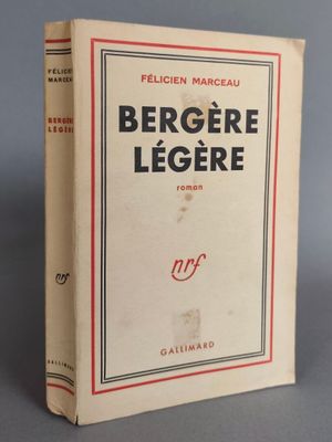 la couverture d'un livre dont le titre, « Bergerre Legré », est écrit en français