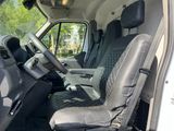 a seat in the back of a van that is empty