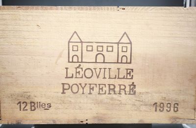 une caisse en bois contenant une sorte de vin