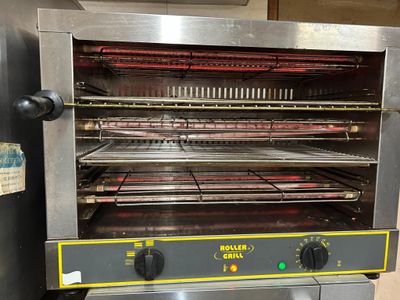 Salamandre électrique ROLLER GRILL (une résistance fendue mais fonctio - Photo 1