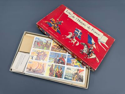 une boîte de timbres sur laquelle figure l'image d'un homme à cheval