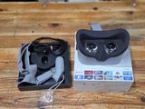 a box with a pair of virtual reality headsets in it