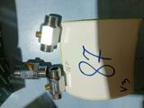 a picture of a close up picture of a water heater