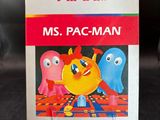 a close up of a box of atari ' s ms pac - man