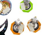 a picture of a variety of items that are on a white surface