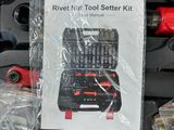 a box with tools in it sitting on top of a table