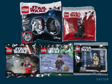 a lot of lego star wars minifigurs in the package