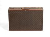 Valise Louis Vuitton en toile Monogram avec finitions en cuir