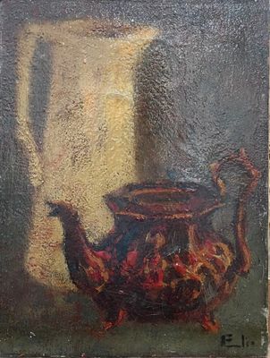 Fernand ELIE (1906-1992) La cruche et la théière