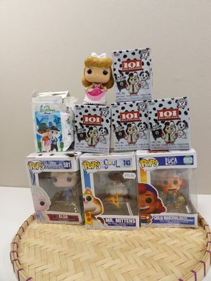 a lot of toys that are sitting on a table