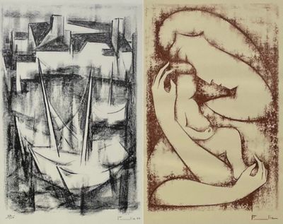 Fernand ELIE (1906-1992) En Bretagne et La maternité