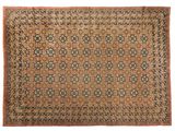 tapis persan antique à motif de médaillon sur fond beige