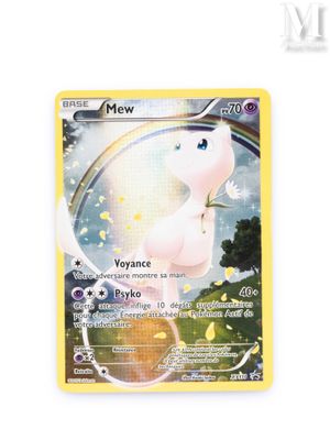 a close up of a pokemon card on a white surface