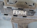 a close up of a hammer with the word firm on it